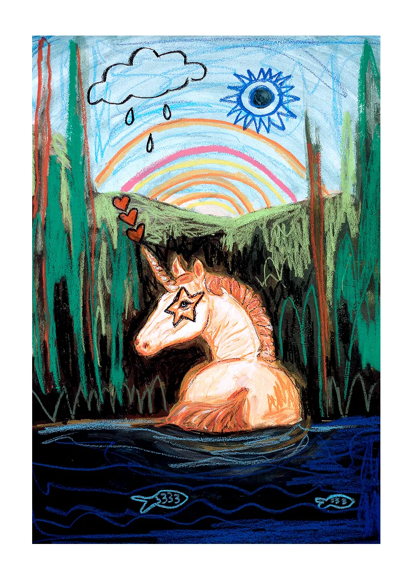 dreams and delusions contemporary farytale art print