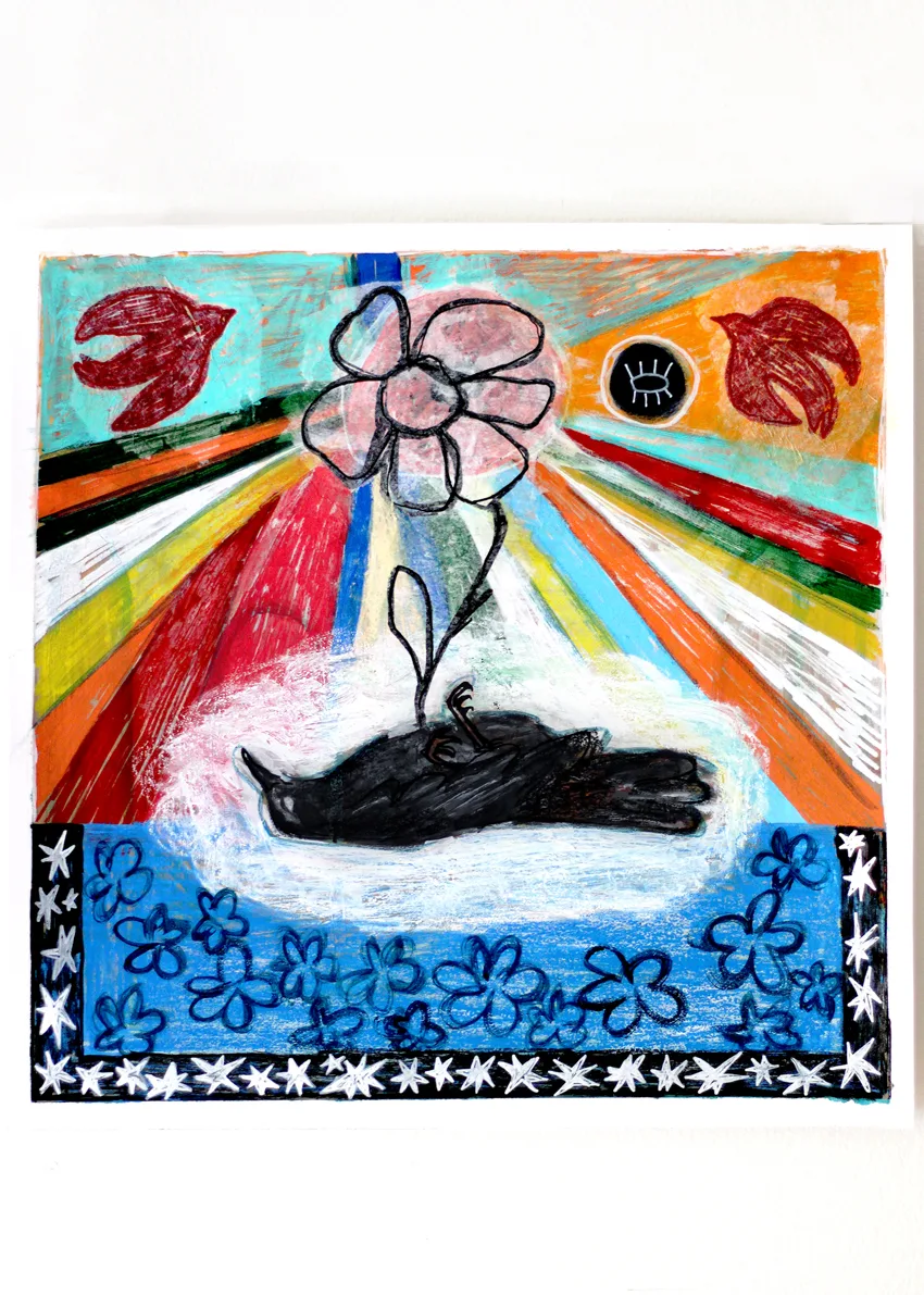 endless expressive vibrant contemporary artwork