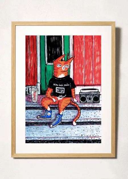 1992 katt illustration