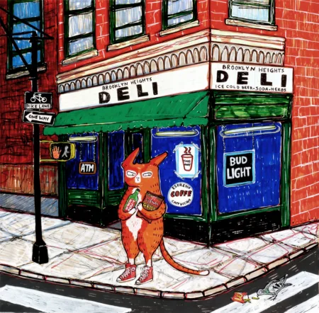 Konsttryck - En svensk i New York