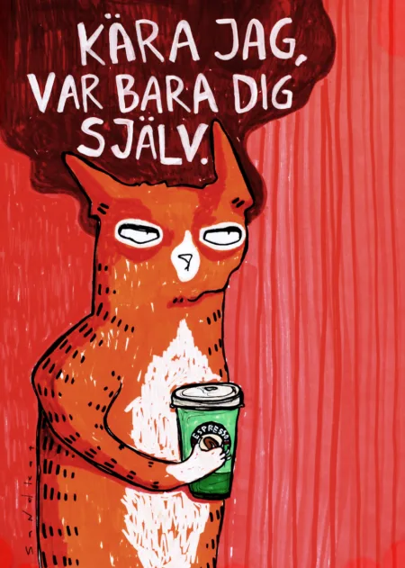 Konsttryck - Bara jag