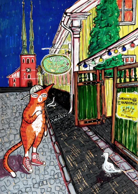 Konsttryck - Barkultur, Villa & Trädgård de luxe, Växjö